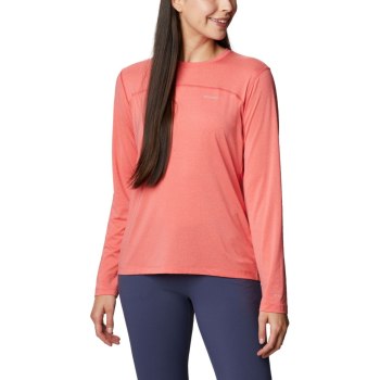 Columbia Ženske Majice S Kapuljačom - Gran Paradiso Long Sleeve Crvene Koraljne | DJPQ-89730